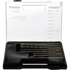 Набор усиленных буров SDS-plus (8 шт; 5-12 мм) Gigant G-11011