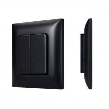 Накладная кнопочная панель 2.4 ГГц Arlight SMART-RF-801-22-2G-DIM-SUF Black (3V, 2.4G) (IARL, IP20 Пластик) 050446