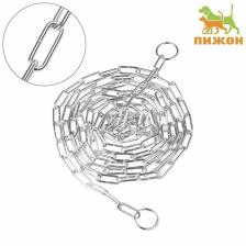 Цепь для привязи собак, 3 м, калибр 3x30 мм, гальванизированная