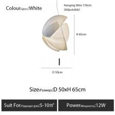 JIANKEXING люстра из шелковой ткани