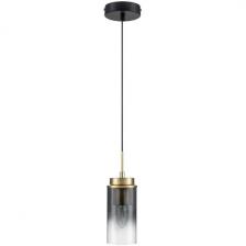 Подвесной светильник Lumion Isha 8101/1A черный/бронза металл/стекло Е14 1*40W 220V