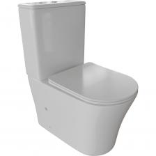 WAVE TREND - современная классическая модель напольного унитаза, привлекает внимание плавными формами, при этом унитаз является надежным и удобным в использовании. В комплекте быстросъемное сиденье из дюропласта, антибактериальное, с функцией плавного и бесшумного опускания. Функционал сиденья подобран таким образом, чтобы достичь максимального удобства при использовании и уходе. Гигиеничности унитазу добавляет безободковая конструкция чаши. Отсутствие ободка исключает размножение бактерий на поверхности и значительно упрощает уборку. Система антивсплеск сводит к минимуму образование брызг и повышает комфорт при эксплуатации унитаза. Санфаянс WAVE производится из высококачественного фарфора с использованием современных технологий и оборудования. Благодаря покрытию качественной глазурью изделия сохраняют первоначальный вид на протяжении долгих лет. Гарантией надежности санфаянса WAVE является увеличенный гарантийный срок: 20 лет на чашу унитаза, 3 года на сиденье, 1 год на комплектующие.