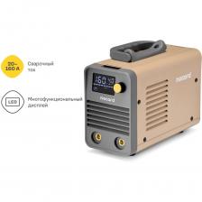 Nocord — это бренд функциональных инструментов для ремонта и сада. Инверторный сварочный аппарат Nocord NWM-160.I — сварочная техника для дома, дачи, гаража и мастерской. Это инструмент с точной настройкой: одной кнопкой можно выбрать режим, отрегулировать сварочный ток и включить функции «Горячий старт» и «Форсаж дуги». Большой LED-дисплей покажет режим сварки и силу тока, поможет выбрать электрод нужной толщины. Функция VRD позволяет работать в пыльных и влажных условиях, она снижает напряжение до безопасного. Аппарат оснащён увеличенными радиаторами и решетками максимального размера для воздушного охлаждения, продолжительность включения превышает 80%. Инструмент легко и удобно переносить — у него есть эргономичная ручка и наплечный ремень.