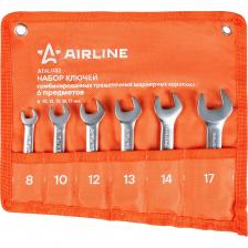 Комбинир. трещоточ. шарнирн. коротких набор ключей Airline ATAL032