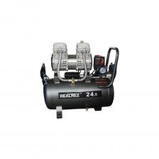Безмасляный компрессор REALREZ TR-24 — это надежный, мощный и малошумный поршневой компрессор, который предназначен для обеспечения сжатым воздухом различных устройств и инструментов. REALREZ TR-24 оснащен мощным электрическим двигателем, который обеспечивает производительность на входе до 256 л/мин. Это позволяет использовать компрессор для различных задач, таких как покраска, подкачка шин, продувка и т. д. Компрессор REALREZ TR-24 имеет безмасляную конструкцию, что делает его безопасным для окружающей среды и продлевает срок службы оборудования. Отсутствие масла в компрессоре также снижает риск возникновения пожара. Компрессор REALREZ TR-24 оснащен надежным электродвигателем с медной оплеткой. REALREZ TR-24 имеет горизонтальный ресивер объемом 24 литров, что позволяет накапливать сжатый воздух и обеспечивает стабильную работу компрессора. Компрессор оборудован двумя колесами для удобства транспортировки и ручкой для переноски, что облегчает перемещение по рабочей площадке.  Выбирая безмасляный компрессор REALREZ TR-24, вы получаете надежный, мощный и безопасный инструмент для обеспечения сжатым воздухом различных устройств и инструментов.