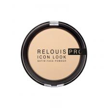 Пудра компактная RELOUIS PRO Icon Look Satin Face Powder тон 01, 9 г.