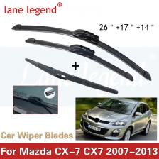 Для Mazda CX-7 CX7 передние и задние щетки стеклоочистителя, аксессуары для резки J U Hook 2007-2013 2007 2008 2009 2010 2011 2012