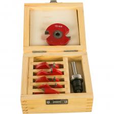 Набор фрез для поперечного сращивания Набор фрез VM0701-8 7 шт. для поперечного сращивания Атака 671290