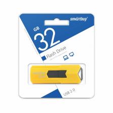 USB 2.0 накопитель Smartbuy 32GB STREAM Yellow (SB32GBST-Y), цена за 1 шт