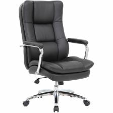 Кресло для руководителя BRABIX Premium Amadeus EX-507, экокожа, хром, черное
