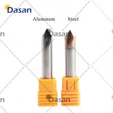 DASAN Твердосплавные угловые концевые фрезы HRC55 3-8 мм 60/90 градусов 3 флейты