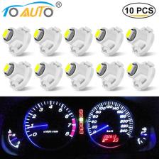 Светодиодная лампа T3 T4.2 T4.7, 10 шт., супер яркая, 3030 чипов, Приборная панель автомобиля, лампа для приборной панели автомобиля, лампа для обогрева приборной панели, 6000 К