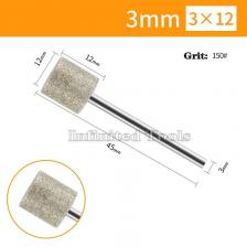 Алмазные шлифовальные сверла Dremel, 5 шт., 3 мм, 150 зерен