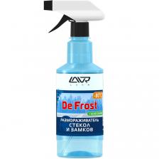 Размораживатель замков и стекол LAVR DE FROST +glass cleaner -80C 500 мл