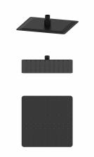 Верхний душ Wonzon & Woghand WW-88DP06-MB черный матовый