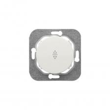 Одноклавишный проходной механизм выключателя Механизм выключателя Bylectrica 1-клавишный, проходной, скрытая установка, серия ПРОВАНС, С610-3361 перламутр