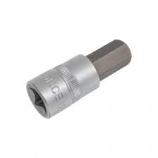 Шестигранная бита-насадка Бита-насадка 6-гранная, L=50 мм, 12 мм FORCE 33405012