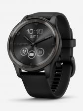 Спортивные часы Garmin Vivomove Trend с черным ремешком, Черный