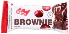 Пирожное ProteinRex протеиновое Брауни Вишня 50г