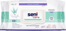 Seni Care Салфетки влажные с алое вера 68 шт