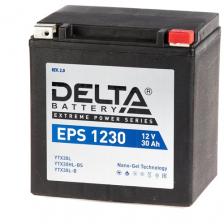 Аккумулятор для спецтехники DELTA Battery EPS 1230 12В / 30А·ч, полярность обратная