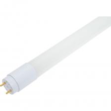 Лампа светодиодная со встроенным устройством управления серии LED T8. Предназначена для использования в открытых и закрытых светильниках общего освещения в сетях переменного тока 230 В 50 Гц и для прямого двустороннего включения в сеть питания. Лампы предназначены для замены трубчатых люминесцентных ламп с цоколем G13 с предварительным изменением схемы включения ламп.