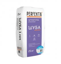 Минеральная декоративная фасадная штукатурка шуба зима 1 мм. 25кг. Perfekta