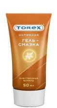 Оральная гель-смазка Torex Чувственная ваниль на водной основе туба, 50 мл