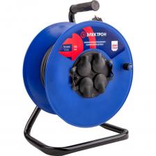 Удлинитель морозостойкий КГ АТЛАНТ Электрон 2х2, 5 50м на катушке IP44 EL70142