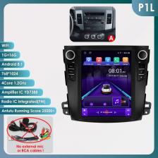 9,7 "Android 13 для Mitsubishi Outlander Xl 2 2008-2011, авторадио, мультимедийный плеер, 4G Carplay, GPS, Navi, стерео 7862, головное устройство