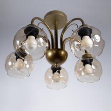 Люстра идеально подходит для установки на потолке комнаты, оформленной в современном стиле. Потолочный светильник с плафонами из стекла обеспечит освещение помещения площадью 20 м2. Производитель рекомендует использовать лампы накаливания мощностью 60 Вт с цоколем E27, а также светодиодные и энергосберегающие лампы. Благодаря креплению на планку, установка светильника на потолок, включая натяжной потолок, становится простой задачей. Эта модель изготовлена из стекла и металла. Светильник обеспечивает максимальное количество света, а стеклянные плафоны легко чистятся и сохраняют свой превосходный внешний вид на протяжении всего срока службы.