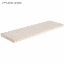 Ступень для лестницы, хвоя сорт АВ, 40x300x1000 мм