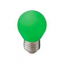 Светильник Светодиодная лампа Ecola Globe led color 2,0w g45, 220v, e27, green шар, зеленый, матовая, колба, 70x45 K7CG20ELB