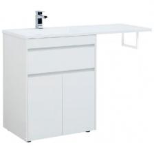Тумба под раковину Aquanet Токио 68 (напольная, 1 ящик, 2 дверцы) белый (00237746)
