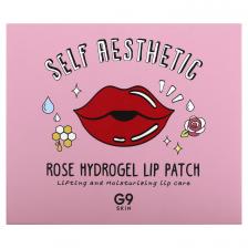 G9skin, Self Aesthetic, патчи для губ с розовым гидрогелем, 5 патчей, 3 г (0,10 унции)