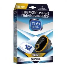 Пылесборники Top House THN 202 S, нетканые, с антибактериальной обработкой, 4 шт (392494)