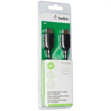 Кабель Belkin цифровой аудио-видео, HDMI, 10,2 ГБит/с, 2 м (F3Y021BT2M)