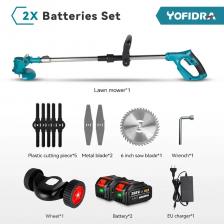 Yofidra электрическая газонокосилка для Makita 18В