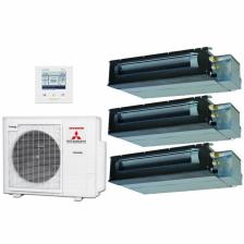 Мульти-сплит-система Mitsubishi Heavy Industries SCM80ZS-W/SRR35ZS-W+SRR25ZS-Wx2