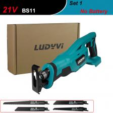 Аккумуляторная сабельная пила LUDYVI синяя 1500 Вт