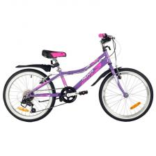 Велосипед 20" Novatrack ALICE, фиолетовый