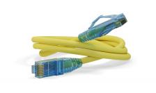 1.5 м Hyperline Патч-корд U/UTP, Cat.6, LSZH, 1.5 м, желтый [PC-LPM-UTP-RJ45-RJ45-C6-1.5M-LSZH-YL]