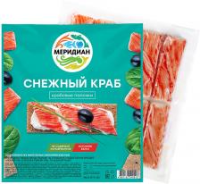 Крабовые палочки Меридиан Снежный краб 200гс доставкой!