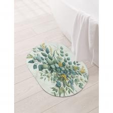 Коврик для ванной и туалета - это современный аксессуар для дома и отличное приобретение для создания домашнего уюта в интерьере вашей ванной комнаты. Универсальный мягкий коврик для ванны противоскользящий на пол размером 58x38 см. Половик для ванной, душевой и туалета выполнен из мягкого и приятного верхнего слоя на основании 100% полиэстера. Нижний слой: прорезиненная основа с противоскользящим покрытием. Овальный коврик для ванны и душа безворсовый на пол защитит вас от скольжения и предотвратит падение. Ковер впитывающий и при этом быстросохнущий, не теряет своих свойств при длительном контакте с влагой.Универсальное изделие подходит для использования в бассейне, сауне, коврик для туалета в туалетной зоне, под унитаз, дорожка в ванную, коврик для кухни и спальне в качестве прикроватного коврика и как коврик для детей.В комплект к коврику для ног резиновому можете подобрать шторку для ванной под брендом JoyArty.При распаковке маленького коврика на пол в ванную может присутствовать незначительный запах, связанный с производственными особенностями. Яркость рисунка может отличаться от изображения на сайте. Допустимо отклонение в размерах +- 2 см.