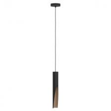 светильник подвесной EGLO Barbotto 1х4,5Вт GU10 LED 345lЛм черный