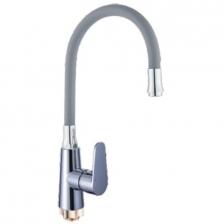 Смеситель сборный для кухни Potato (Потато) P4131х19 хром/серый