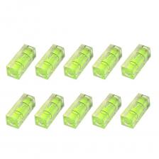 5/10 шт., мини-инструменты для измерения уровня, квадратный пузырьковый уровень, транспортир, прецизионный цилиндр, уровень, горизонтальный шарик