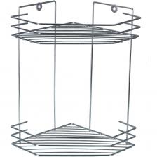 Полка для ванной от известного бренда Rosenberg – это идеальное решение для оптимизации пространства в вашей ванной комнате. Сделанная из надежной оцинкованной стали, она обеспечивает долговечность и защиту от коррозии. Благодаря угловому дизайну, полка идеально подходит для установки в угловых местах, эффективно используя доступное пространство. Установка полки проста и быстра благодаря навесному креплению с дюбелями, что позволяет легко прикрепить её к стенам без необходимости использования инструментов. Этот универсальный аксессуар для ванной комнаты не только увеличивает полезное пространство, но и добавляет элегантности вашему интерьеру. Форма трапеция, бортик 2 прутка, дно секции 11 ребер, толщина несущей конструкции 3,5 мм, гальваническое покрытие стальной проволоки блестящая оцинковка. Изделие из проволоки ГОСТ3282-74. Повышенная коррозионная стойкость. 