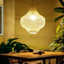 Светильник потолочный из ротанга «Вилли», 1x120 Вт, Е27, 40x40x50 см