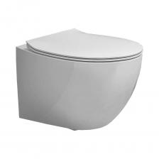 Унитаз подвесной безободковый Hatria PLANETA слив Vortex без сиденья, белый Y9E501